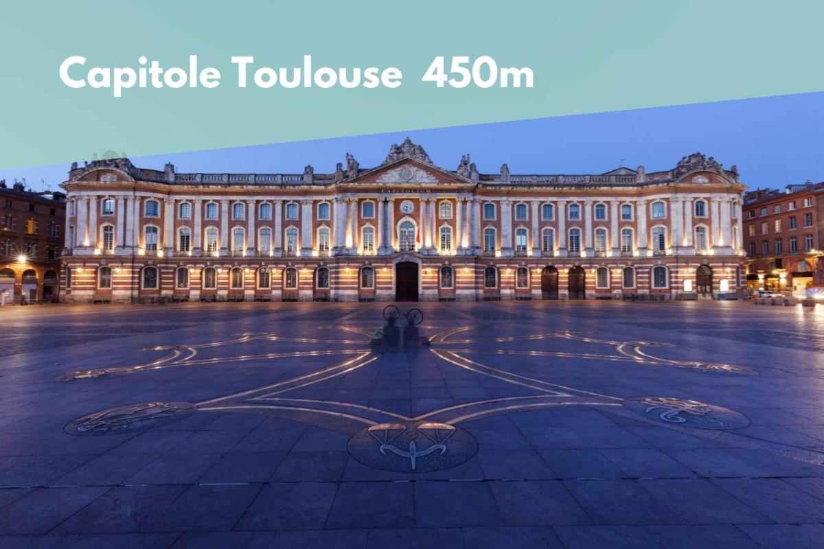 Elegant Hypercentre Au Coeur De Toulouse Lejlighed Eksteriør billede